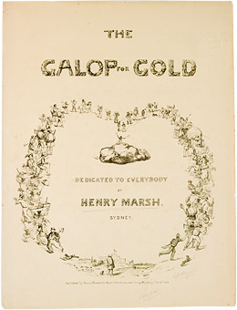 The Galop for gold, dedicated to everybody, by Henry Marsh