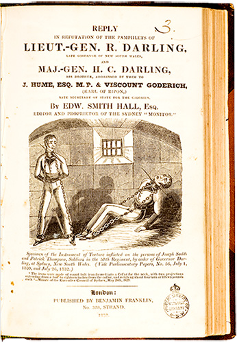 pamphlet outlining the case of captain robison 