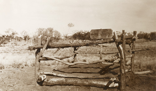 Lasseter's grave, Central Australia