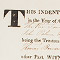 Articles of indenture between the Trustees of the Male Orphan Institution and Thomas Bowden, Master of the Institution, placing James Lees as apprentice with Bowden