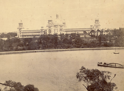 The International Exhibition, from Lady Macquarie's Chair, 1879-1880, by Charles Bayliss