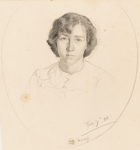 Myself, 1903, by May Gibbs.