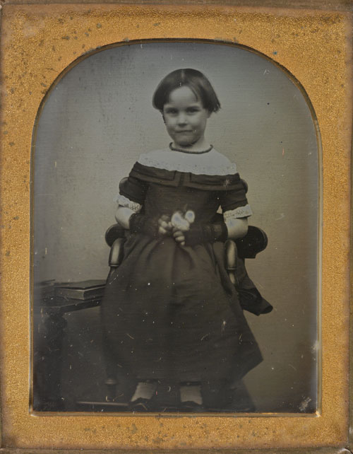Sophia Rebecca Lawson, May 1845, 1/9th plate daguerreotype by George Goodman.