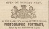 Advertisement, 'Photographic Portraits,  Taken by the Reflection of Light', The Australian, 9 December 1842, p.1.