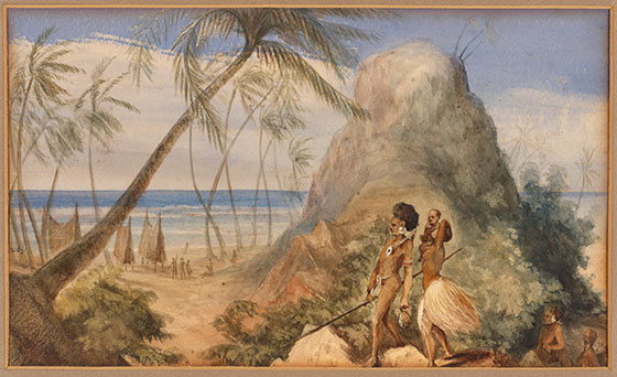 Natives on the New Guinea Coast / Thomas Henry Huxley