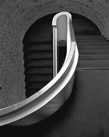 Stairwell, ANZ Regional Proof Centre, Lidcombe, August 1975