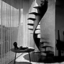 Staircase, House (Buhrich I), Edinburgh Rd, Castlecrag, May 1958