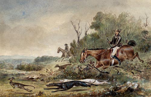 Kangaroo hunting