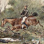 Kangaroo hunting , n.d. 