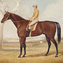 Race horse and jockey, c. 1850