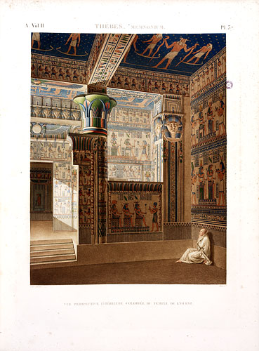 Temple of the West, from Description de L'Egypte ... Paris, 1809-[28]
