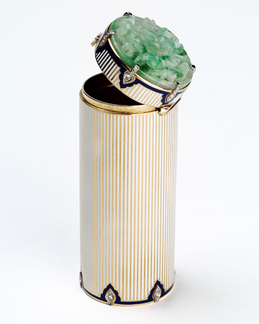 Cartier hairpin box belonging to Nellie Melba 