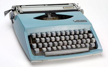 Patrick White's portable Olivetti typewriter