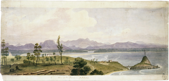 View of Port Maquarie [Macquarie] N.S. Wales