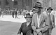 Pedestrians on Sydney Streets, c.1945, by Ted Waight