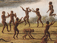Natives at a corrobory … c.1835